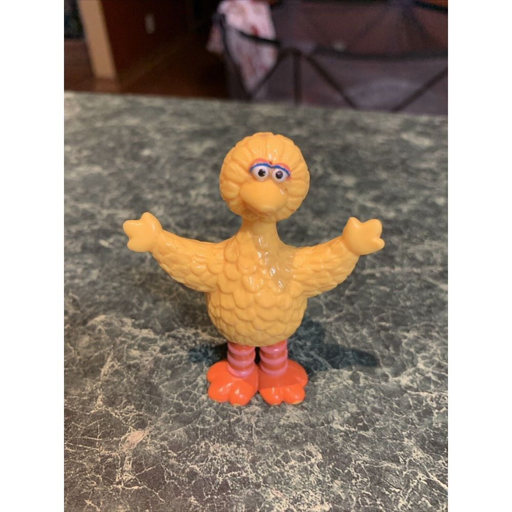 Big Bird‎ Figure from '90 Illco/Tyco Sesame Street 123 Neighborhood Playset